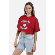 Indiana Hype And Vice Giant Logo Track Top Cropped Tee